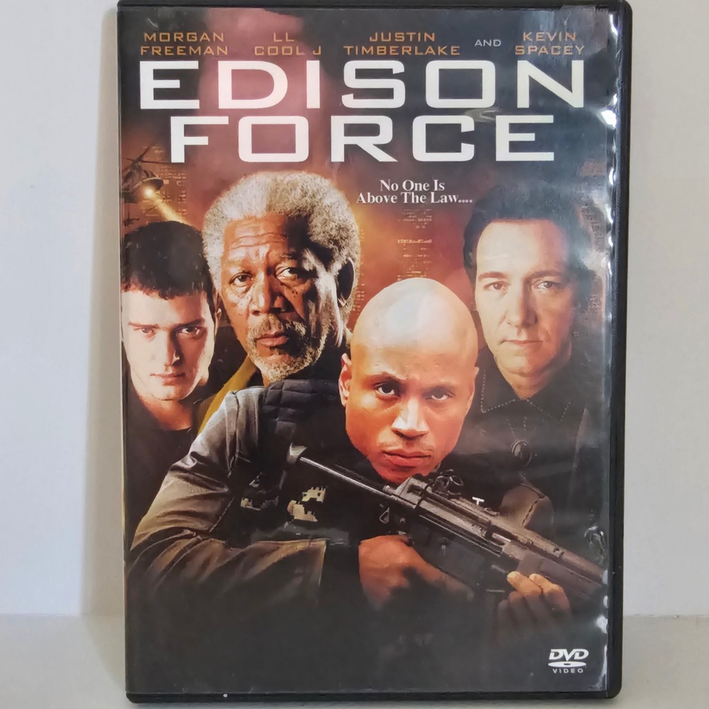 Edison Force DVD Morgan Freeman LL Cool J Justin Timberlake Kevin Spacey 2005